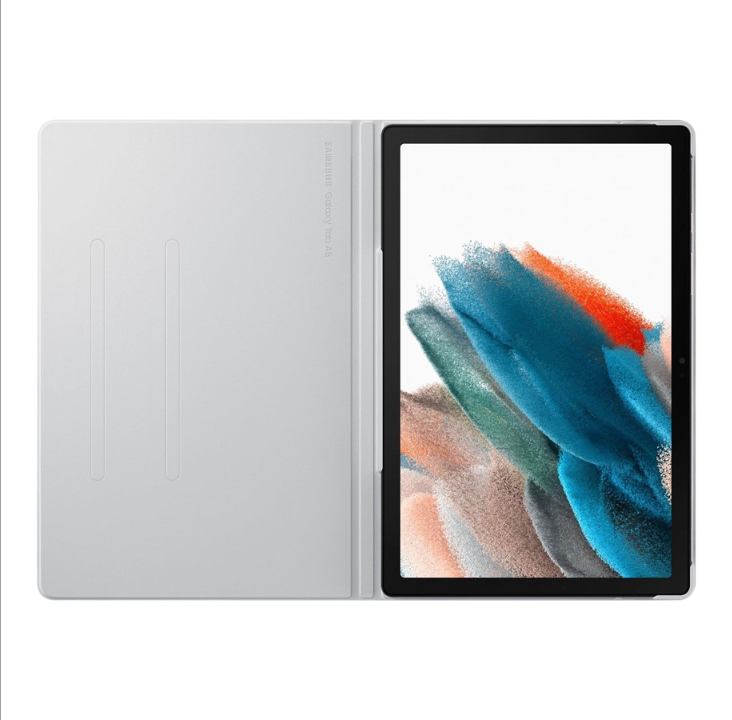 Samsung Galaxy Tab A8 Book Cover - Silver