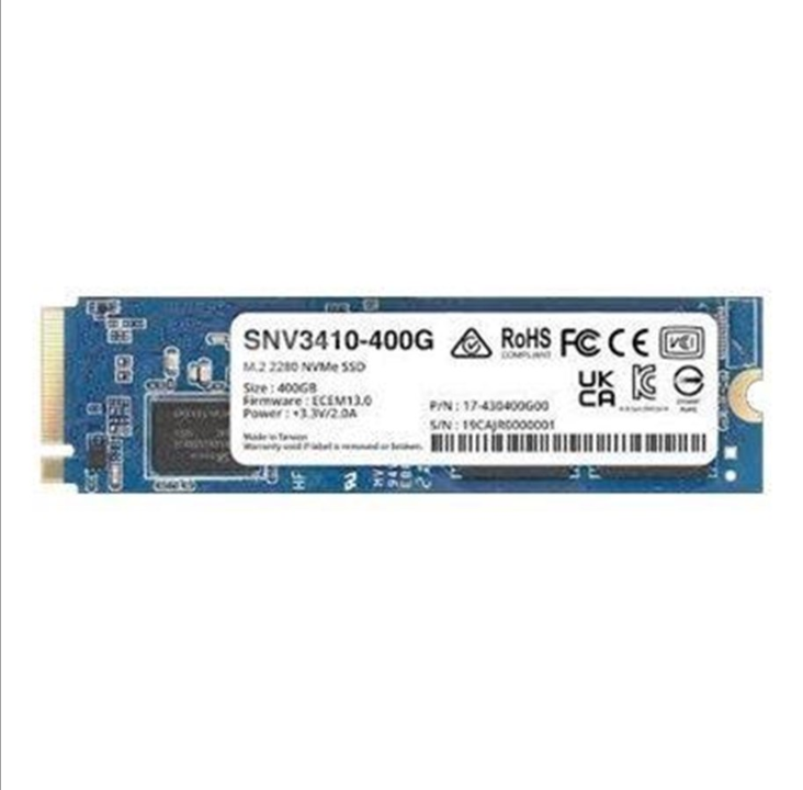 Synology SNV3410 M.2 NVMe SSD - 400GB