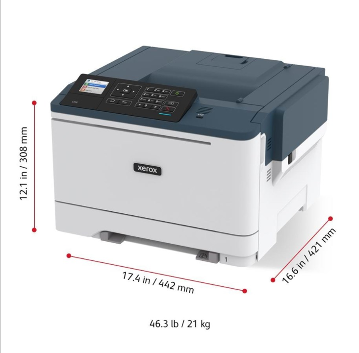 Xerox C310 Color Laser (C310V/DNI) Laser printer - Color - Laser