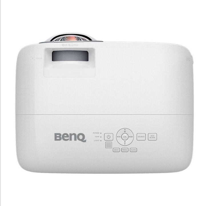 BenQ Projector MX825STH - DLP projector - short-throw - portable - LAN - 1024 x 768 - 3500 ANSI lumens