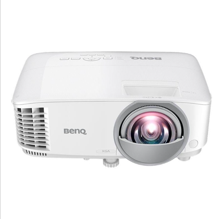 جهاز عرض BenQ MX825STH - جهاز عرض DLP - إسقاط قصير - محمول - شبكة محلية - 1024 × 768 - 3500 لومن