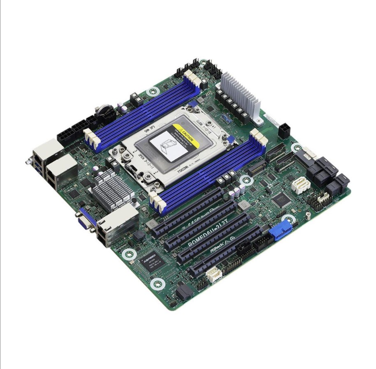 ASRock Rack Motherboard - AMD SP3 socket - Micro-ATX