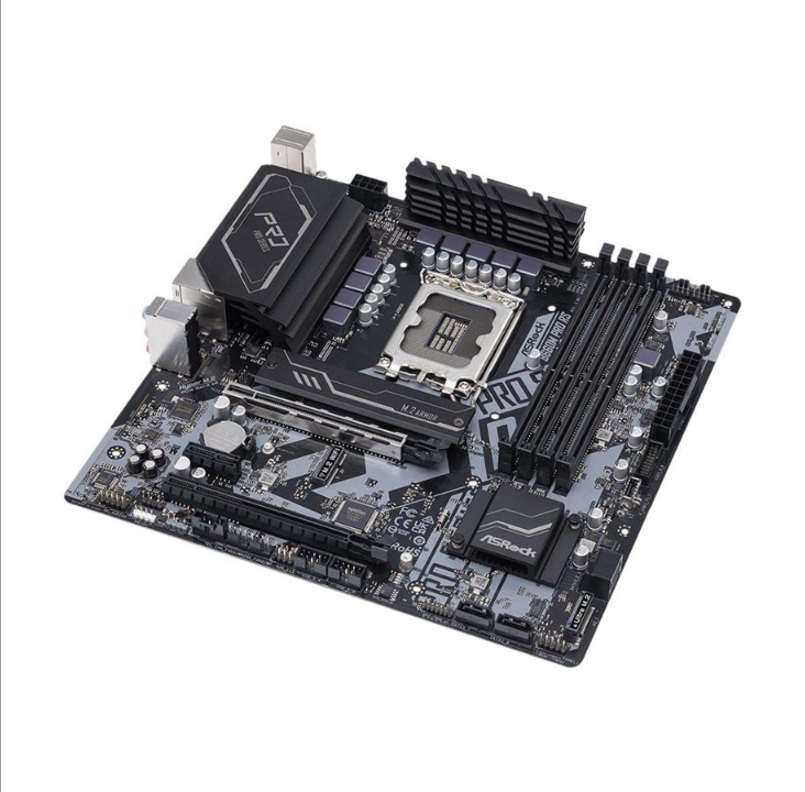 ASRock B660M Pro RS Motherboard - Intel B660 - Intel LGA1700 socket - DDR4 RAM - Micro-ATX