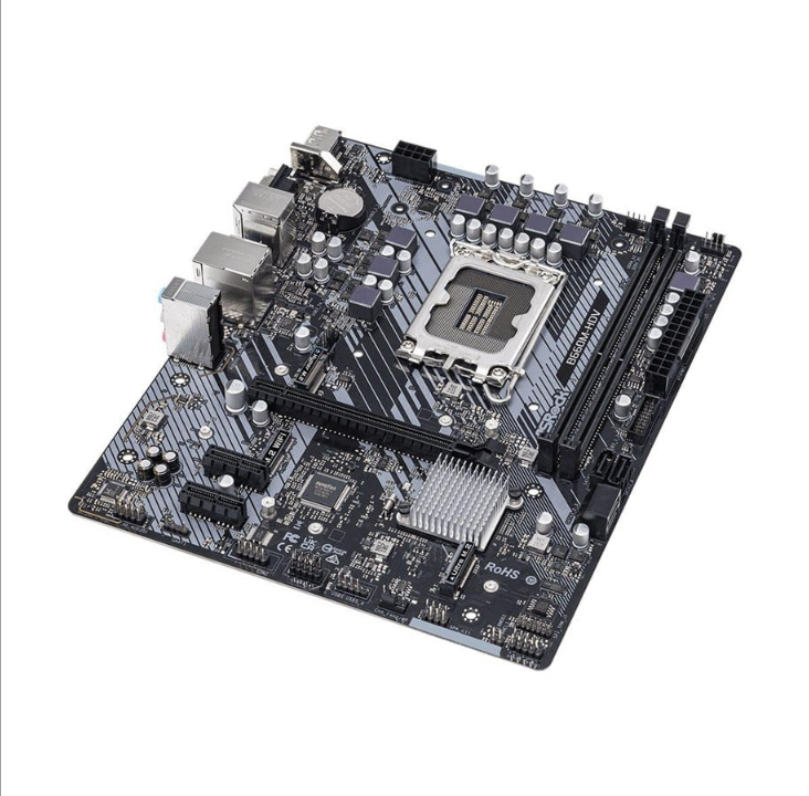 ASRock B660M-HDV - لوحة أم - micro ATX - مقبس LGA1700 - لوحة أم B660 - Intel B660 - مقبس Intel LGA1700 - ذاكرة الوصول العشوائي DDR4 - Micro-ATX