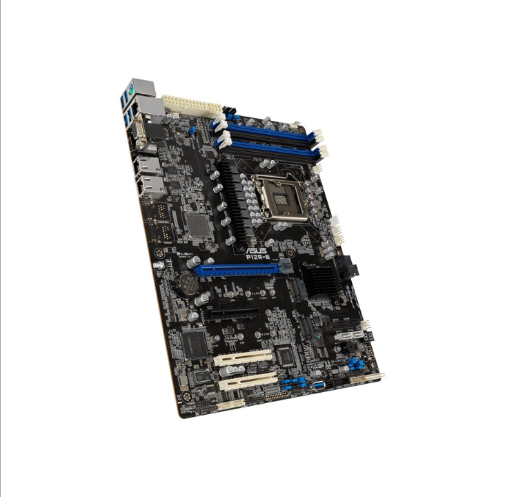 ASUS P12R-E Motherboard - Intel C256 - Intel LGA1200 socket - DDR4 RAM - ATX