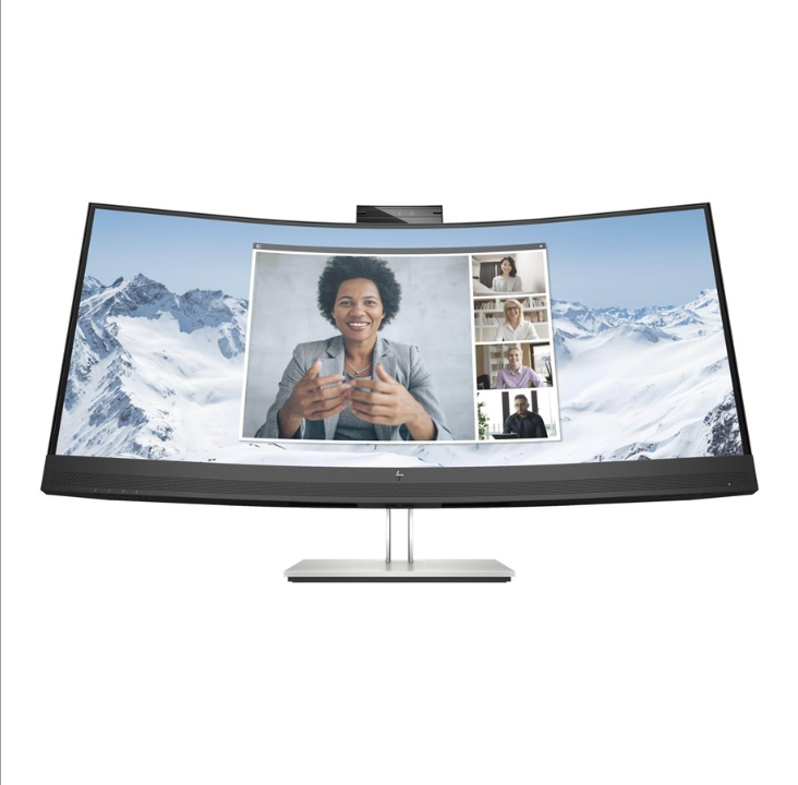 34" HP E34m G4 - 3440x1440 - VA - 65W USB HUB - IR-Camera - Curved - 5 ms - Screen