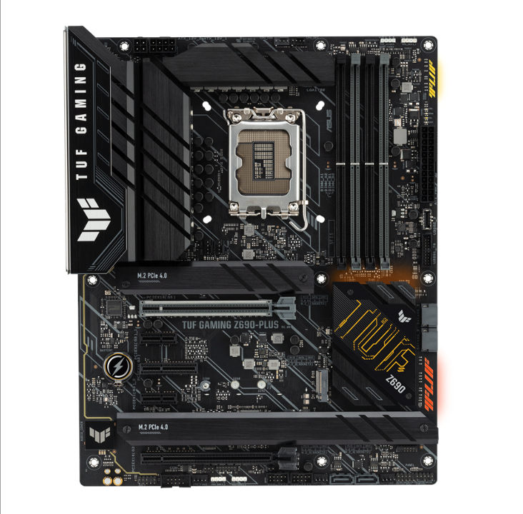 ASUS TUF GAMING Z690-PLUS Motherboard - Intel Z690 - Intel LGA1700 socket - DDR5 RAM - ATX
