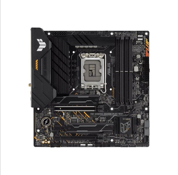 ASUS TUF GAMING B660M-PLUS WIFI Motherboard - Intel B660 - Intel LGA1700 socket - DDR5 RAM - Micro-ATX