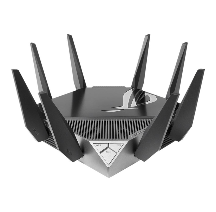 راوتر الألعاب ASUS ROG Rapture GT-AXE11000 ثلاثي الموجات WiFi 6E (802.11ax) - راوتر لاسلكي Wi-Fi 6