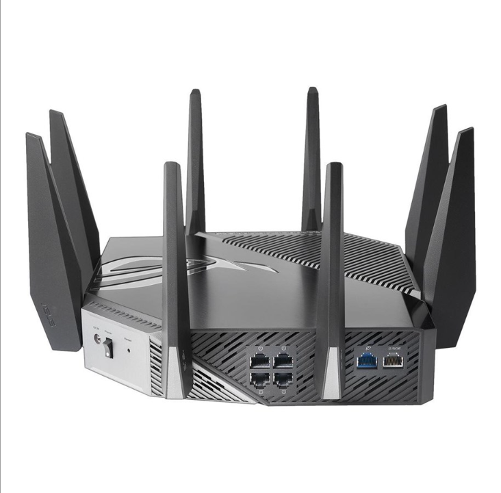 ASUS ROG Rapture GT-AXE11000 Tri-band WiFi 6E (802.11ax) gaming router - Wireless router Wi-Fi 6