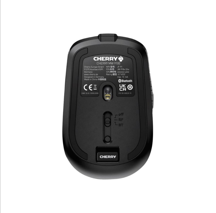 Cherry MW 9100 - Mouse - 6 buttons - Black