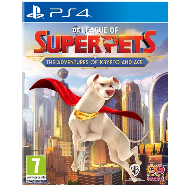 DC League of Super-Pets: The adventures of Krypto and Ace - Sony PlayStation 4 - Adventure