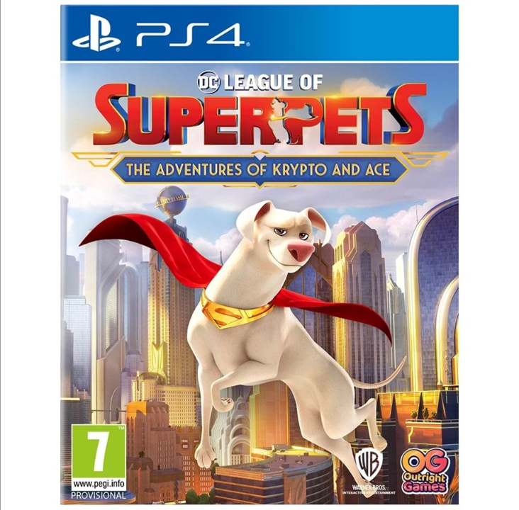 DC League of Super-Pets: مغامرات Krypto and Ace - سوني بلاي ستيشن 4 - مغامرة