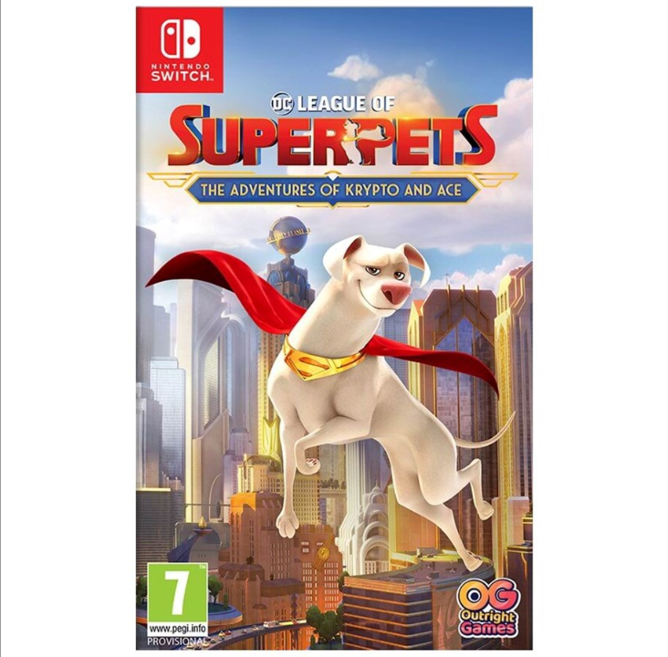 DC League of Super-Pets: The adventures of Krypto and Ace - Nintendo Switch - Adventure