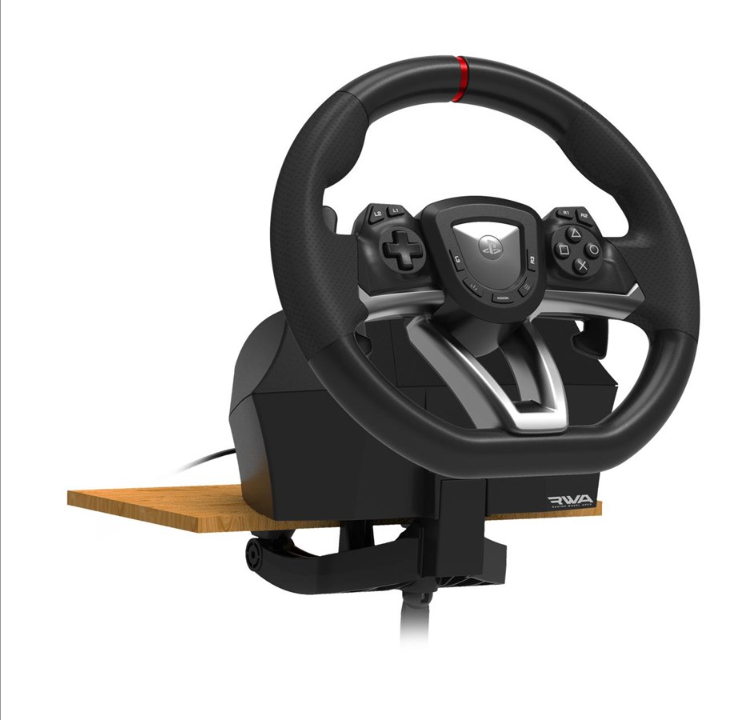 عجلة السباق HORI APEX لجهاز بلاي ستيشن 5 - مجموعة العجلات ولوحة الألعاب والدواسات - سوني بلاي ستيشن 4