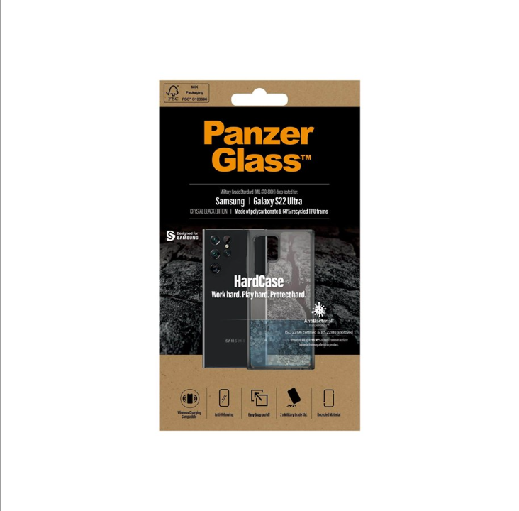 PanzerGlass Samsung Galaxy S22 Ultra - HardCase AntiBacterial