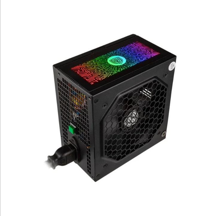 مزود طاقة كولينك كور RGB - 500 وات - 120 ملم - شهادة 80 بلس وايت (كفاءة تصل إلى 80٪)