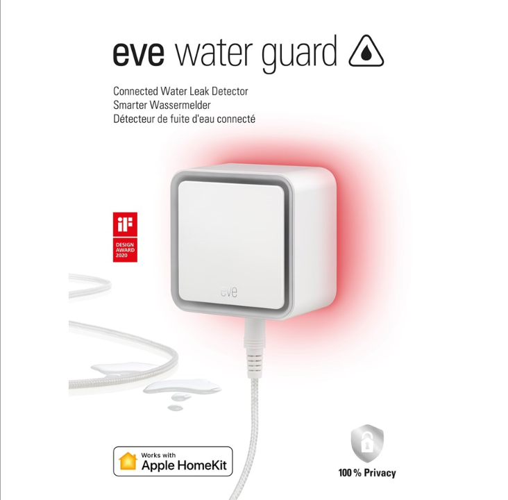 Eve Water Guard - Connected water leak detector