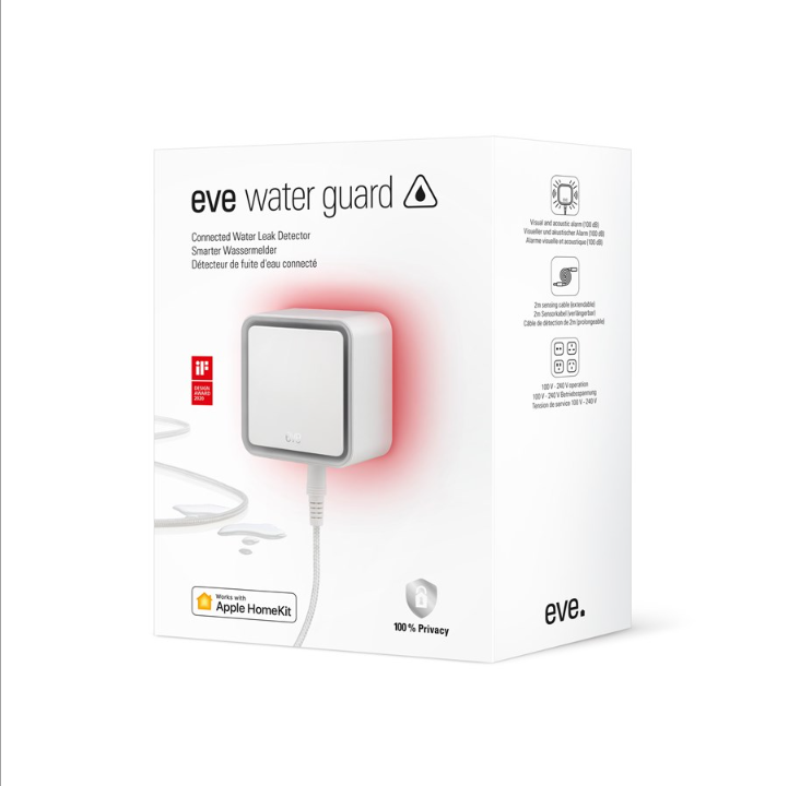 Eve Water Guard - Connected water leak detector