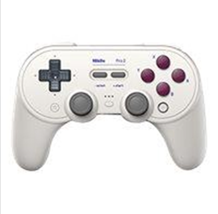 8BitDo Pro 2 Wired Controller for Switch and Windows - G Glassic Edition - Gray - Gamepad - Nintendo Switch