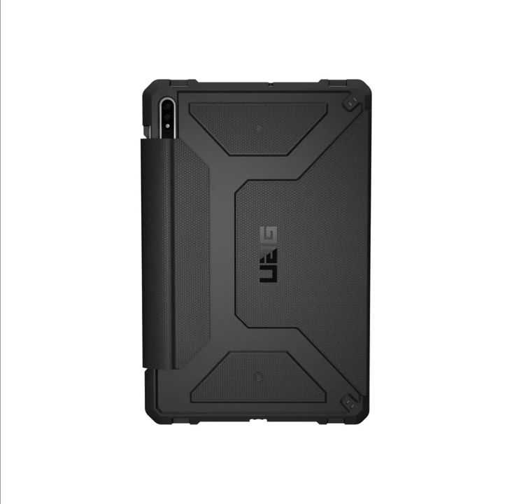 UAG 保护壳适用于三星 Galaxy Tab S8（11 英寸）（SM-X700 和 SM-X706）- Metropolis Black