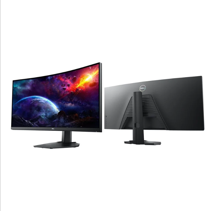 34 英寸戴尔 S3422DWG - 3440x1440 (WQHD) - 144Hz - VA - USB 3.2 HUB - 弯曲 - 1 毫秒 - 屏幕