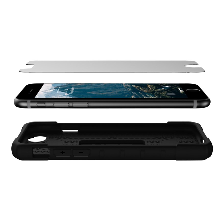 واقي شاشة UAG لهاتف iPhone SE (2022) [4.7 بوصة] - درع زجاجي شفاف