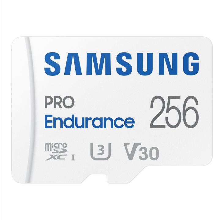 Samsung PRO Endurance microSD/SD - 100MB/s - 256GB