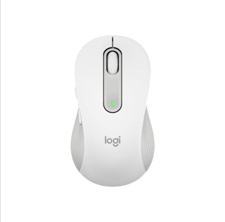 Logitech Signature M650 L 商务版 - 鼠标 - 5 个按钮 - 白色