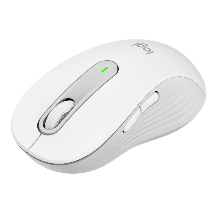 Logitech Signature M650 L 商务版 - 鼠标 - 5 个按钮 - 白色