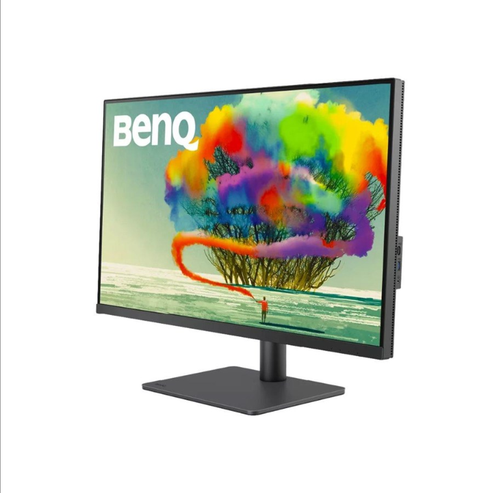 32 بوصة BenQ DesignVue PD3205U - 3840x2160 - IPS - HDR10 - 90W USB-C HUB - مكبرات الصوت - 5 مللي ثانية - شاشة