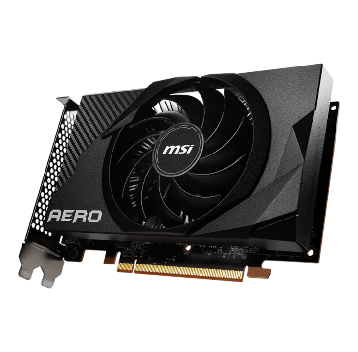 MSI Radeon RX 6400 AERO ITX - 4GB GDDR6 RAM - Graphics card