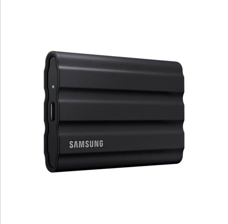 Samsung SSD T7 Shield المحمول - 1 تيرابايت - أسود - SSD خارجي - USB 3.2 Gen 2