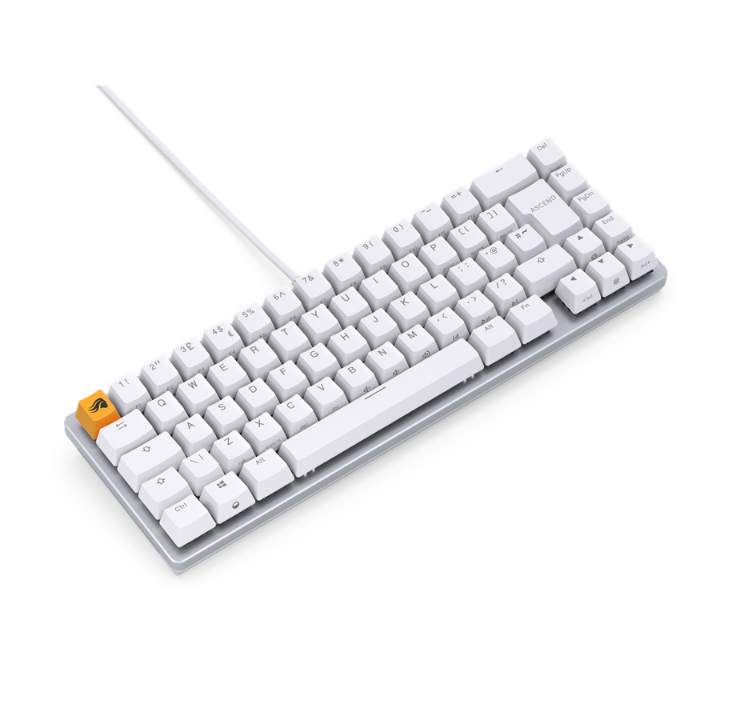 Glorious GMMK 2 Compact 65% - White - Gaming Keyboard - White