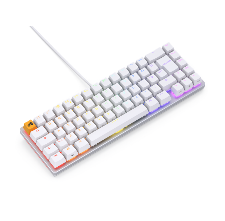 Glorious GMMK 2 Compact 65% - White - Gaming Keyboard - White