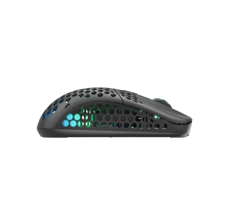 Xtrfy M42 无线 RGB - 黑色 - 游戏鼠标 - 光学 - 6 个按钮 - 黑色带 RGB 灯