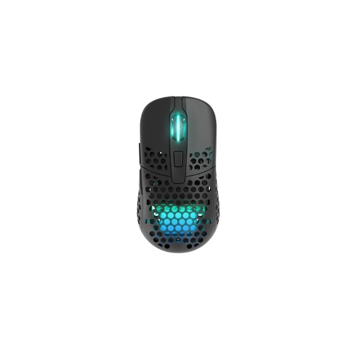 Xtrfy M42 无线 RGB - 黑色 - 游戏鼠标 - 光学 - 6 个按钮 - 黑色带 RGB 灯