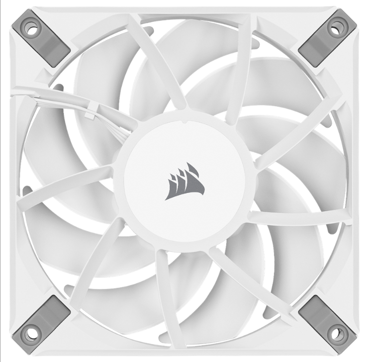 Corsair AF120 ELITE - White - Chassis fan - 120mm - White - 31 dBA