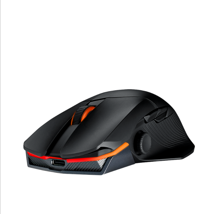 ASUS ROG Chakram X - Gaming mouse - Optic - 11 buttons - Black with RGB light