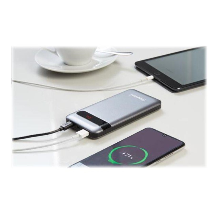 Intenso PD10000 PowerBank - Svart - 10000 mAh