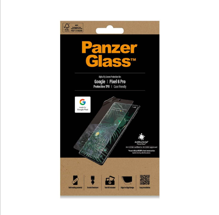 PanzerGlass 谷歌 Pixel 6 Pro |屏幕保护玻璃