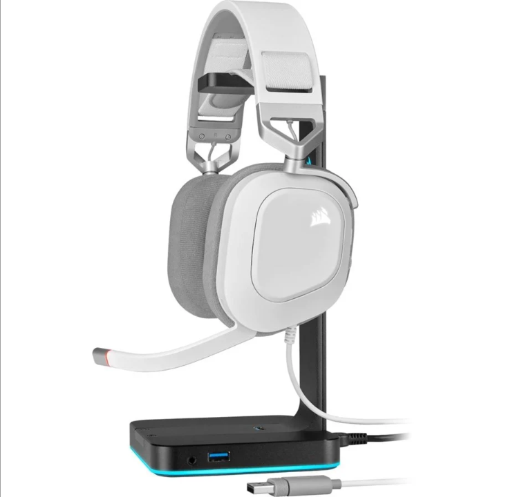 Corsair HS80 RGB USB Premium Gaming Headset - White