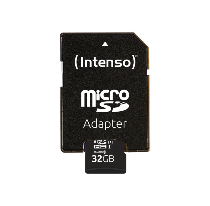 Intenso - flash memory card - 32 GB - microSDHC UHS-I