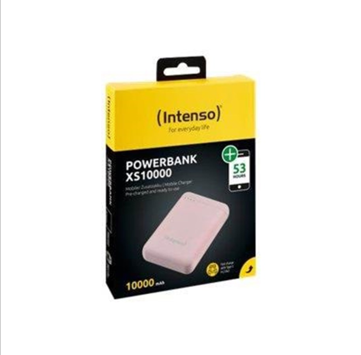Intenso XS10000 PowerBank - Pink - 10000 mAh
