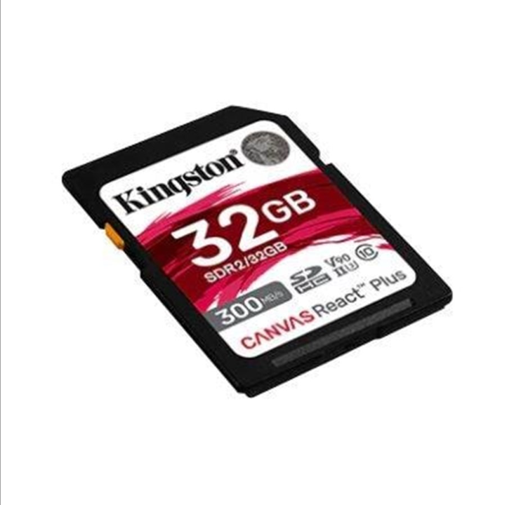 Kingston Canvas React Plus - 300MB/s - 32GB