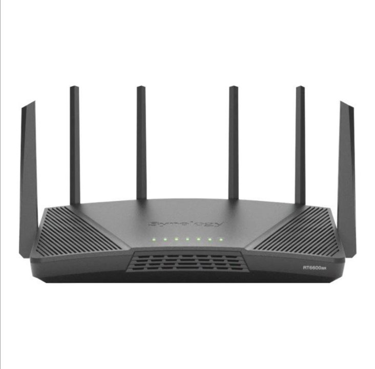 موجه Synology RT6600ax ثلاثي الموجات Wi-Fi6 - موجه لاسلكي Wi-Fi 6