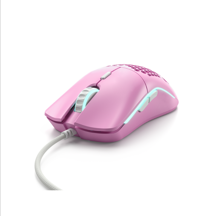 Glorious Model O - Pink - Forge Limited Edition - Gaming mouse - Optic - 6 buttons - Pink