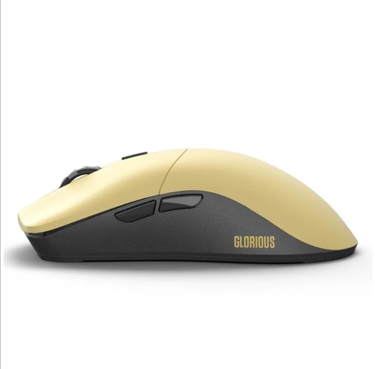 Glorious Model O PRO - Wireless - Golden Panda - Forge - Gaming mouse - Optic - 6 buttons - Gold