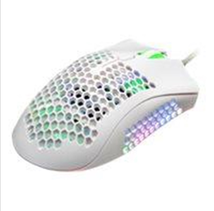 Gear4U 725 Gaming - mouse - USB - white - Mouse - White