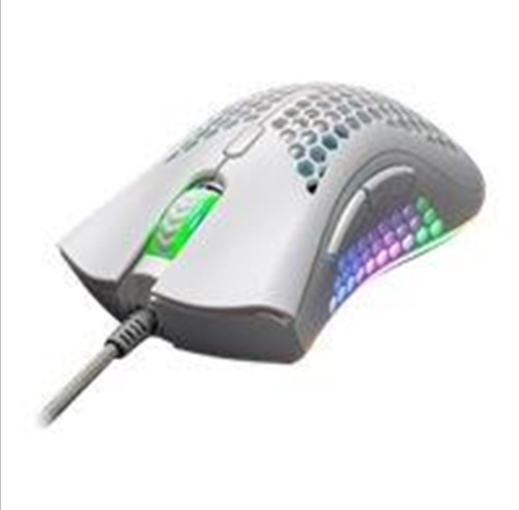 Gear4U 725 Gaming - mouse - USB - white - Mouse - White